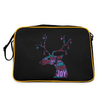 Noël Noël Noël No� - Sac Retro - noir/or - Dos