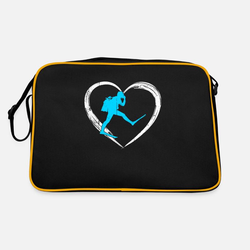 amour de la plongée Sac Retro