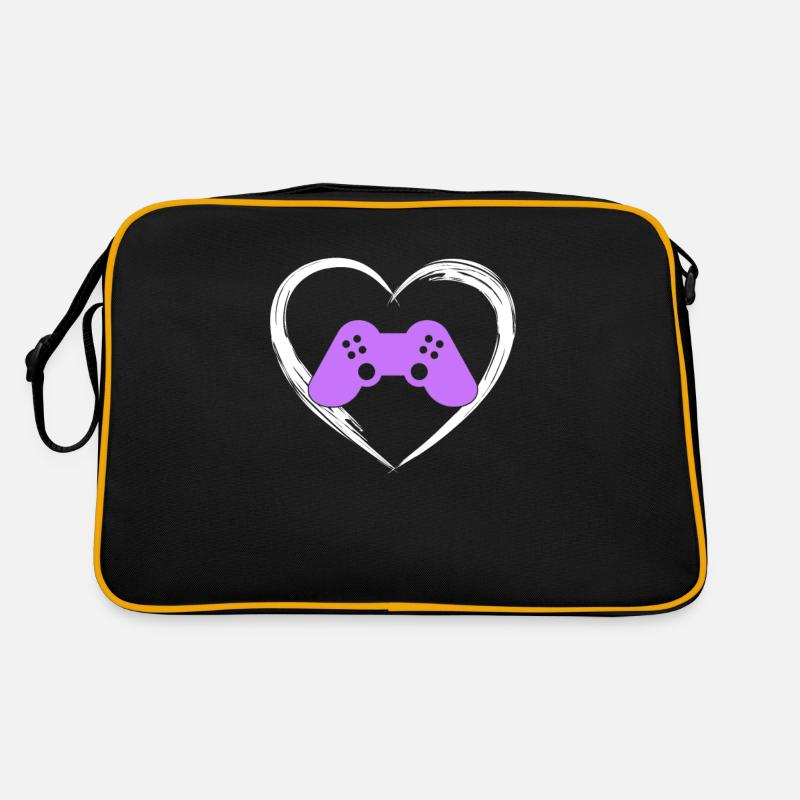 gaming love Retro Tasche