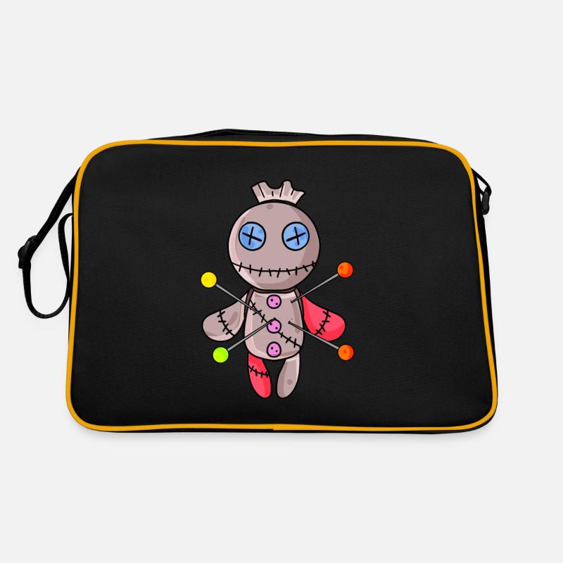 Voodoo Puppe Retro Tasche