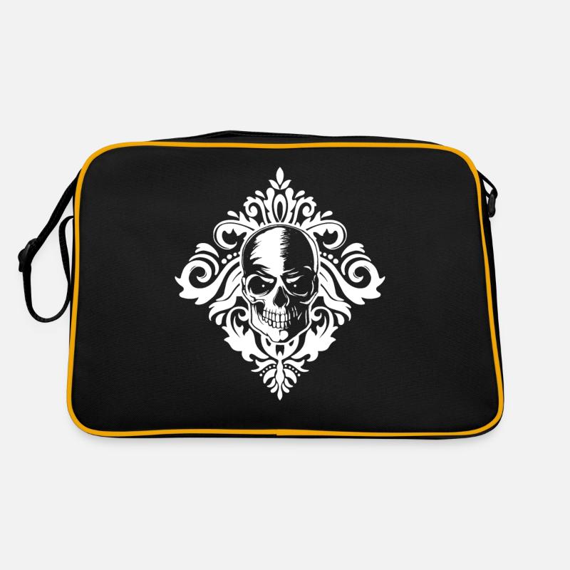 Baroque Esthétique Crâne Soft Grunge Dark Academia Sac Retro