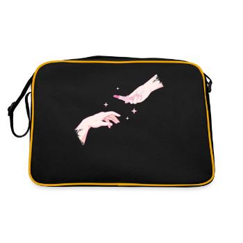 Coquette Esthétique Rose Création du Rouge à Lèvres Adam - Sac Retro - noir/or - Dos
