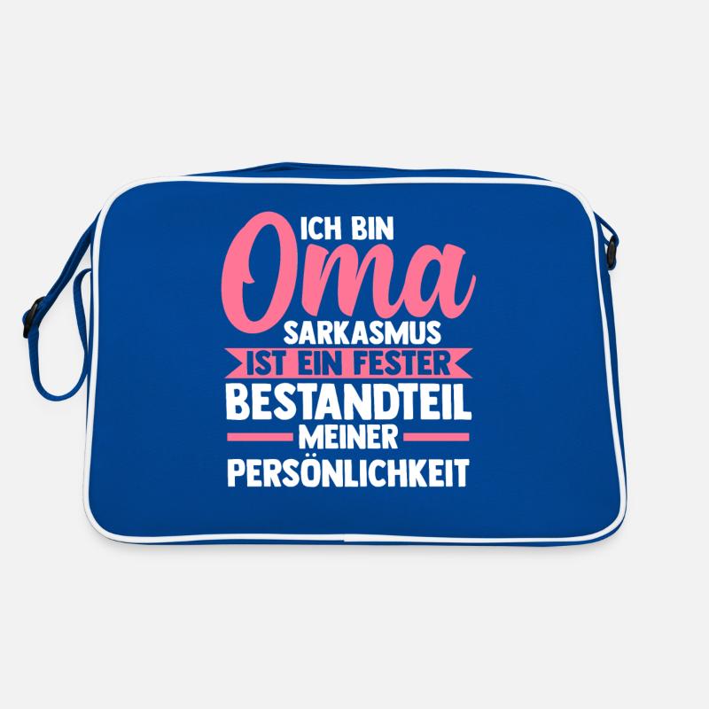 Großmutter Großmama Omi Oma Retro Tasche