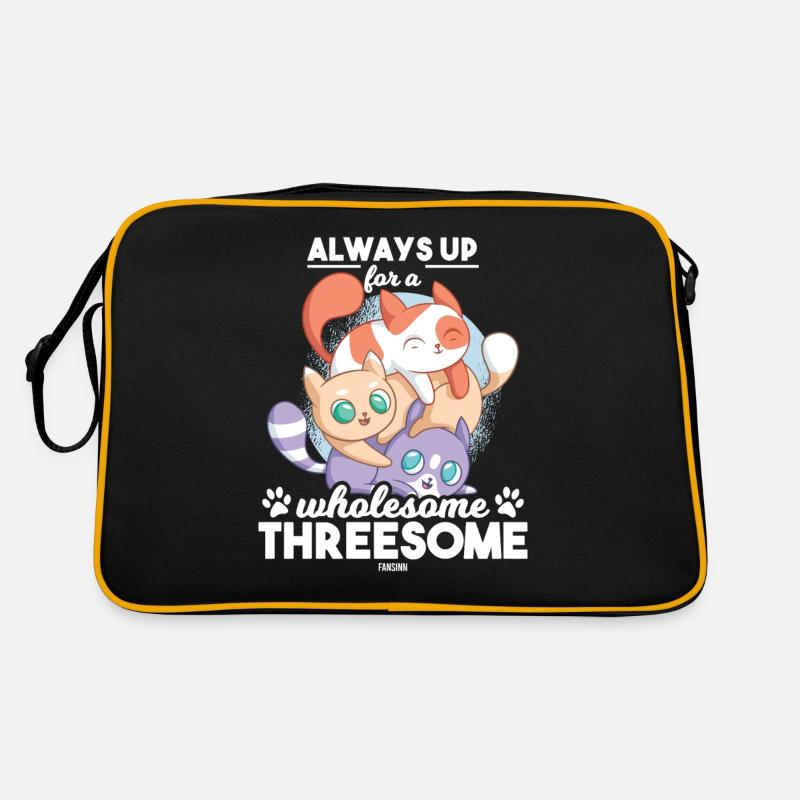 Chat Frères et sœurs Frère Sœur Bébé Sac Retro