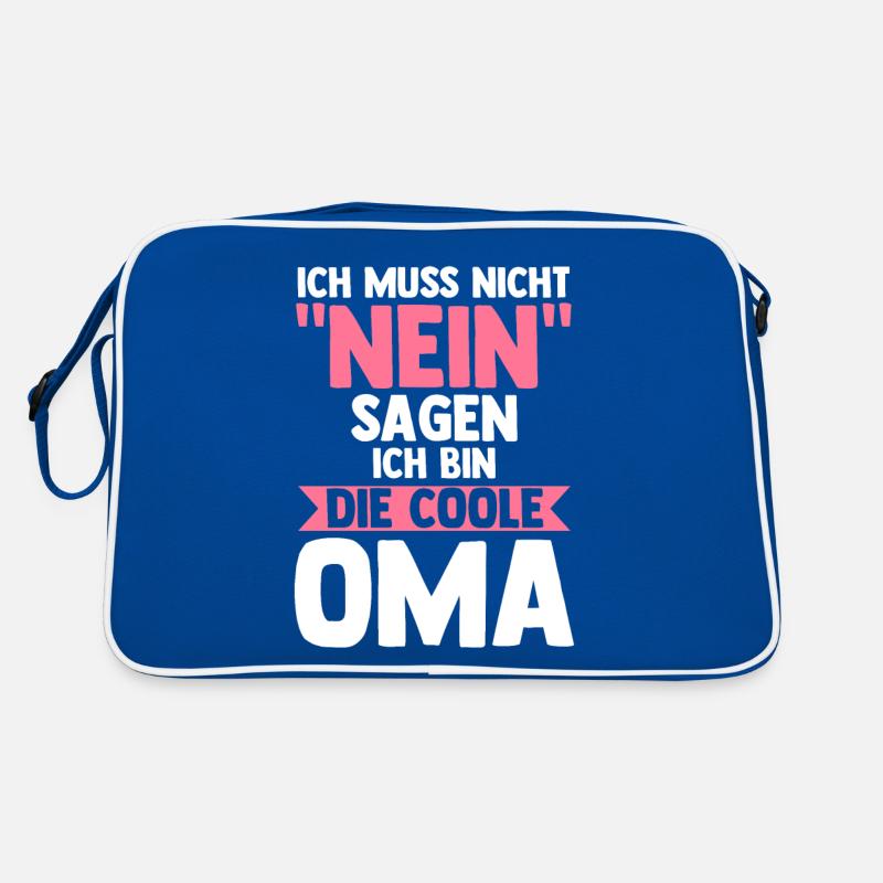 Großmutter Großmama Omi Oma Retro Tasche