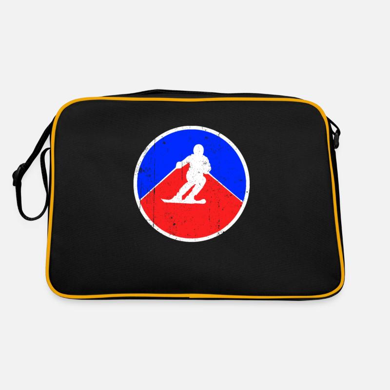 Ski Logo Retro Tasche