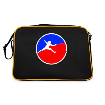 Fencing Logo - Retro Bag - black/gold - Back