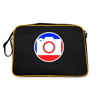 Photography Logo - Retro Bag - black/gold - Back