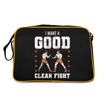 Kickboxer Arts Martiaux Kickboxing Kickboxen - Sac Retro - noir/or - Dos