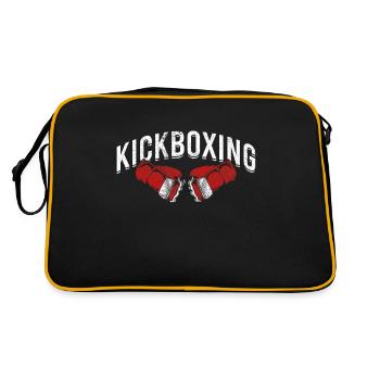 Kickboxer Arts Martiaux Kickboxing Kickboxen - Sac Retro - noir/or - Dos