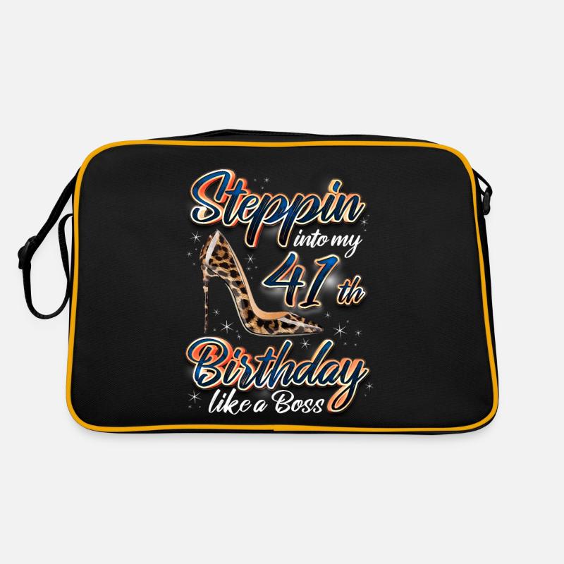 Steppin Dans Mon 41e anniversaire 41e anniversaire Sac Retro