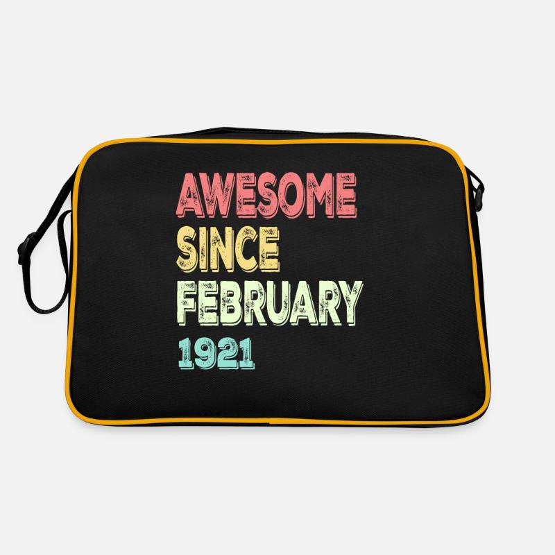 Génial depuis mars 1921 Sac Retro