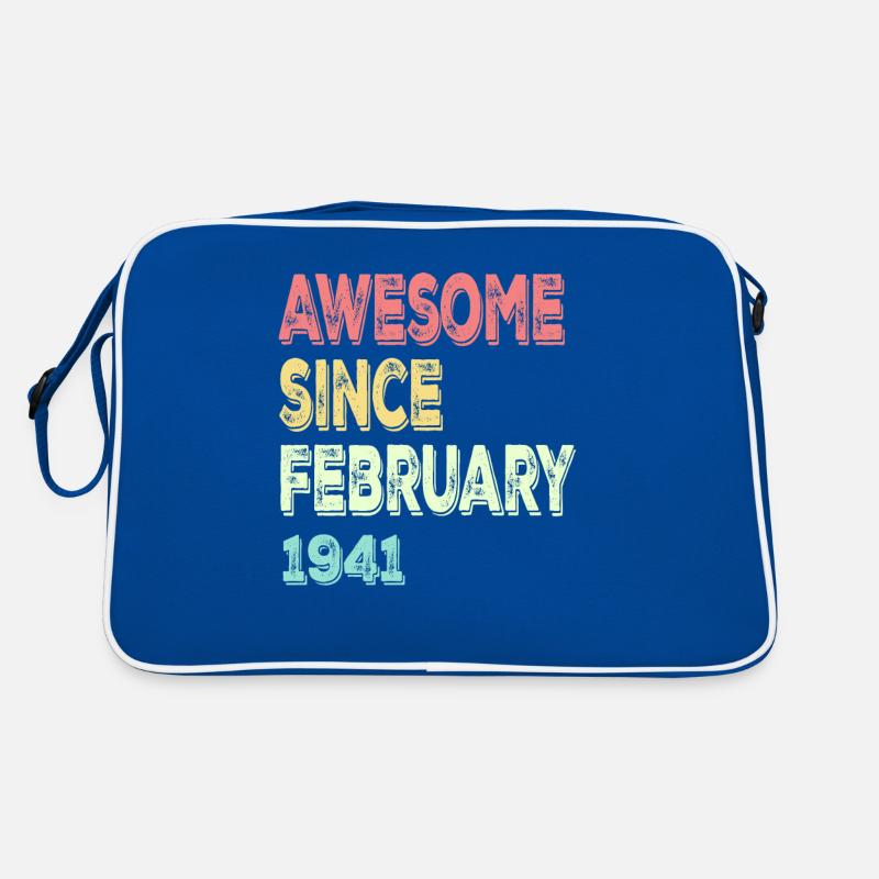 Génial depuis mars 1941 Sac Retro