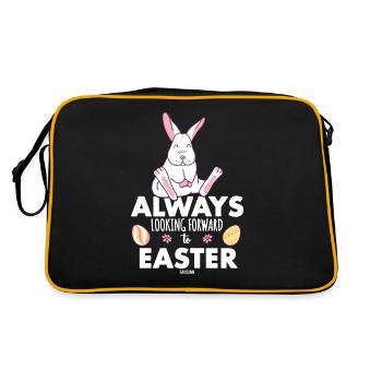 Easter Easter Gift - Retro Bag - black/gold - Back