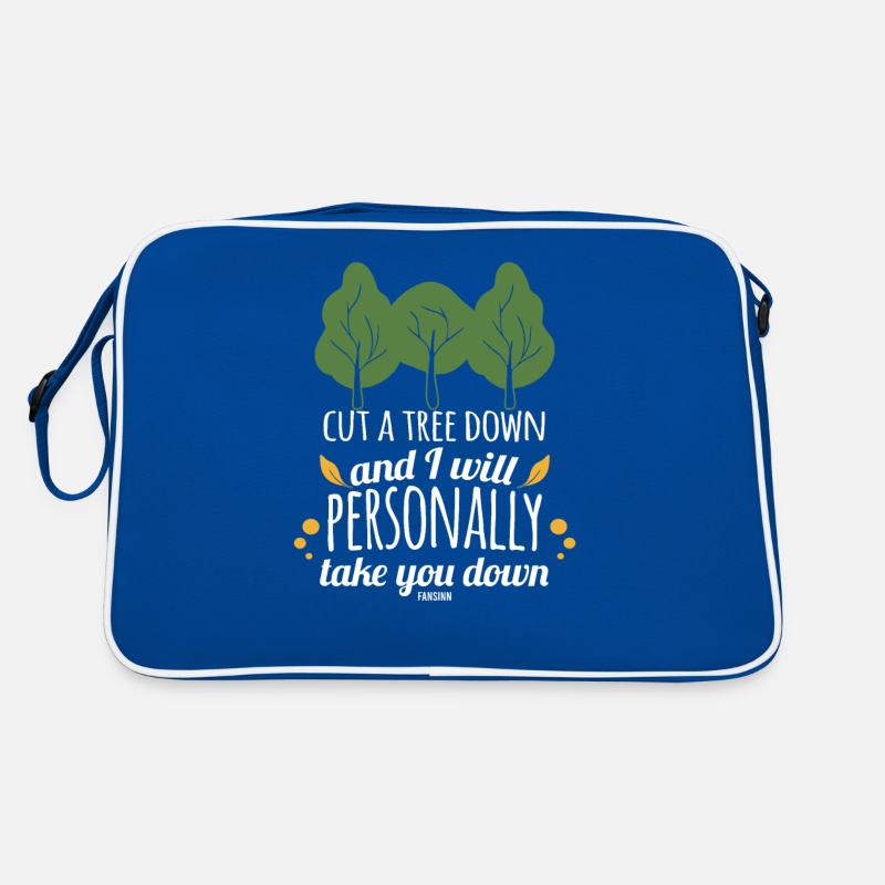 Deciduous Tree Nature Conservation Camping Mountains Forest Retro Bag