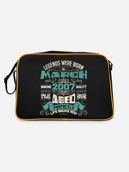 March 2007 | birthday gift - Sac Retro - noir/or - Dos
