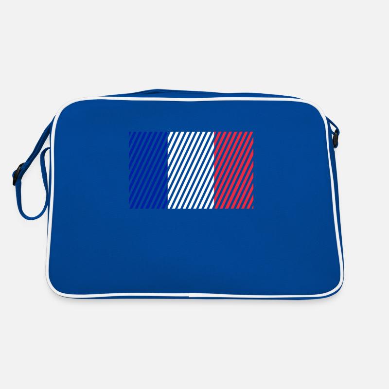 Français drapeau Sac Retro