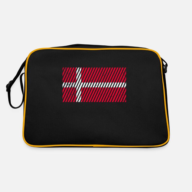 Drapeau du Danemark Sac Retro