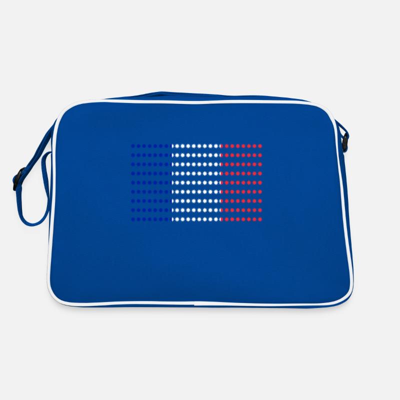 Français drapeau Sac Retro