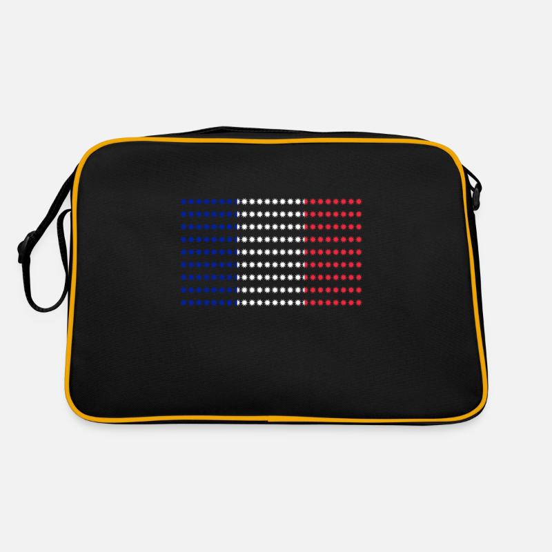 French flag Retro Bag