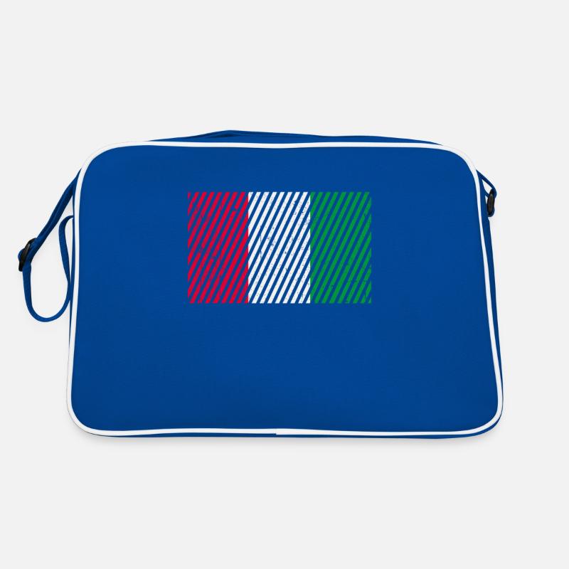 Drapeau italien Sac Retro