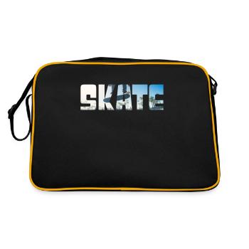Skateboarding - Sac Retro - noir/or - Dos