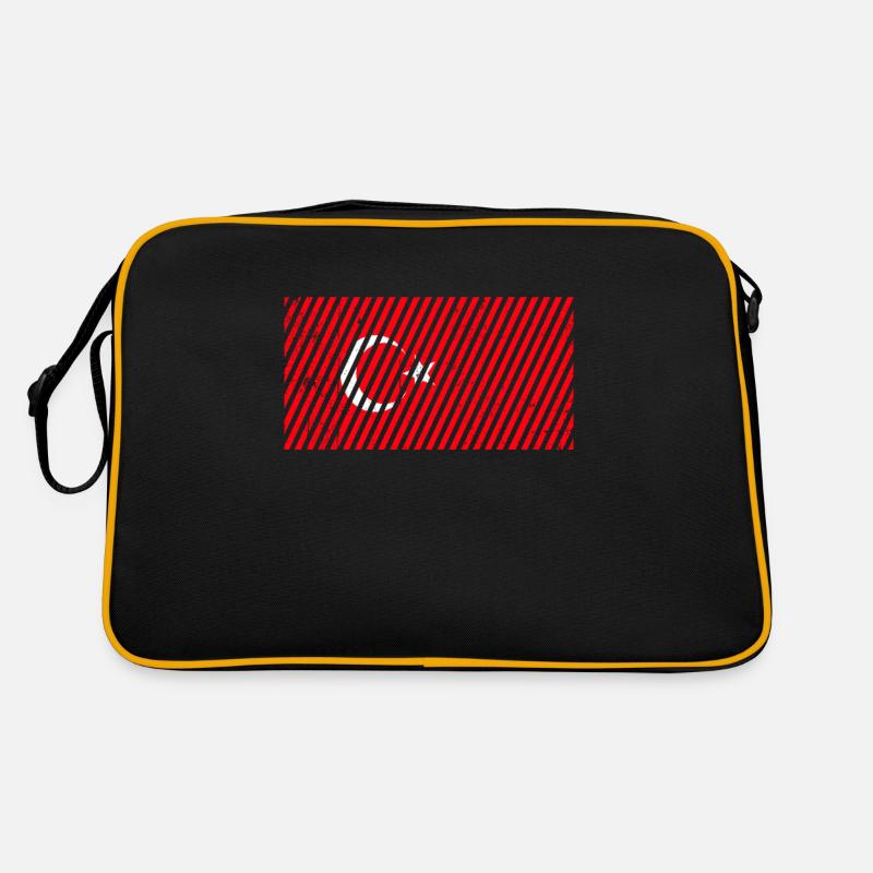 Drapeau de la Turquie Sac Retro