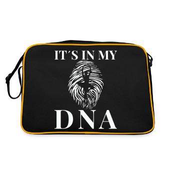 Ballet, Ballerine, Fille, Fille, Danse - Sac Retro - noir/or - Dos