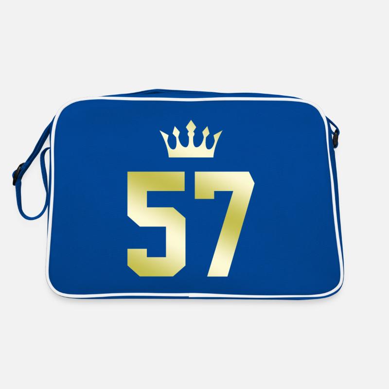57 Couronne numérique Sac Retro