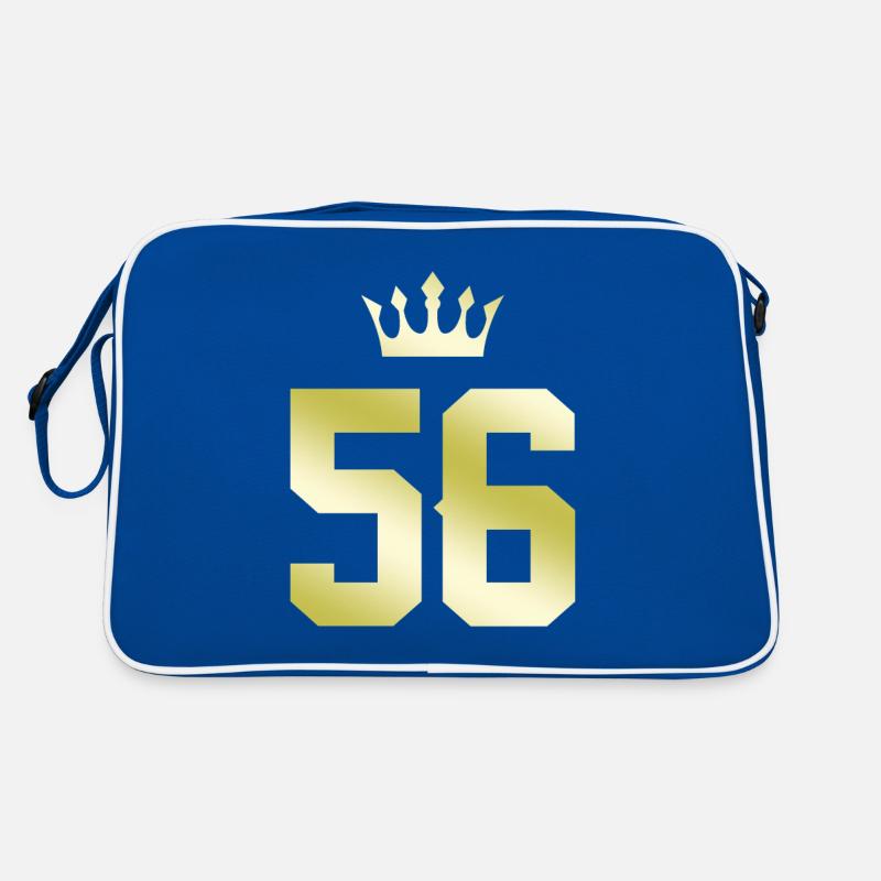 56 Number crown Retro Bag