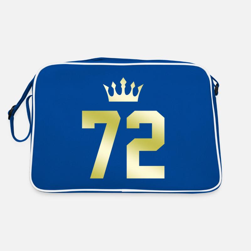 72 Couronne numérique Sac Retro