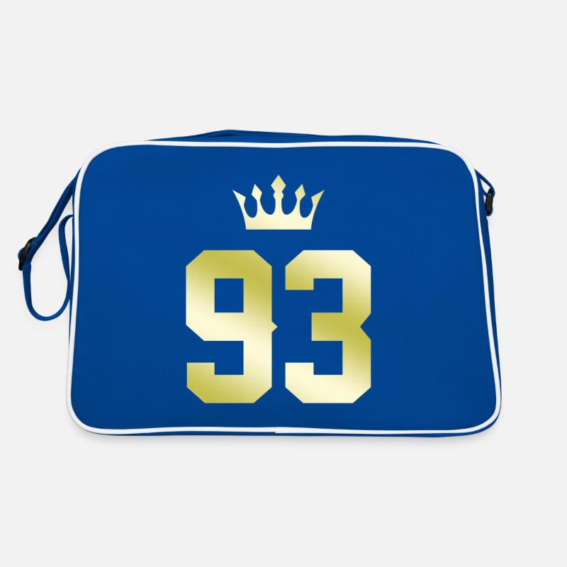 93 Couronne numérique Sac Retro