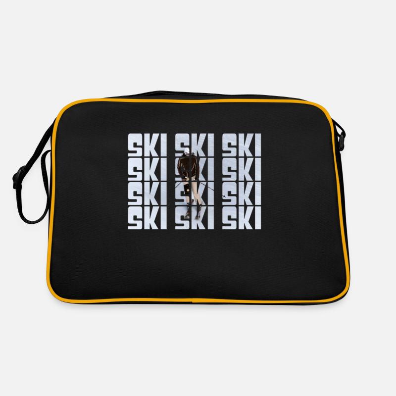 Ski Retro Tasche