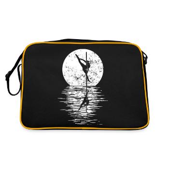 Pole Dance Dancer, Pole Dance, Pole Dancing - Sac Retro - noir/or - Dos