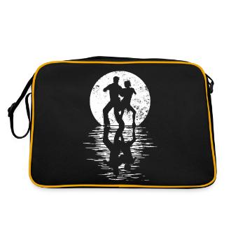 Danseurs Danse Couple Danse, Danse Rumba Renard Tango Salsa - Sac Retro - noir/or - Dos