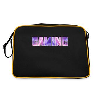 Jeu - Sac Retro - noir/or - Dos