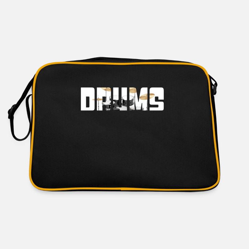Percussion - Sac Retro - noir/or