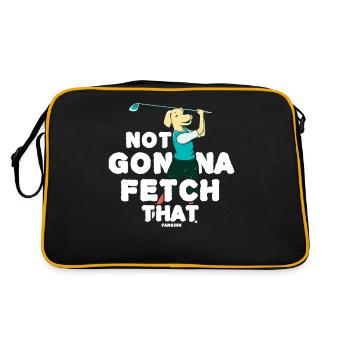 Golf Golf Golf Club Citation Dog Lovers - Sac Retro - noir/or - Dos