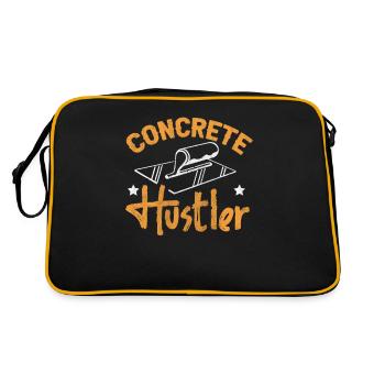 Concrete Hustler Concrete Builders - Retro Bag - black/gold - Back