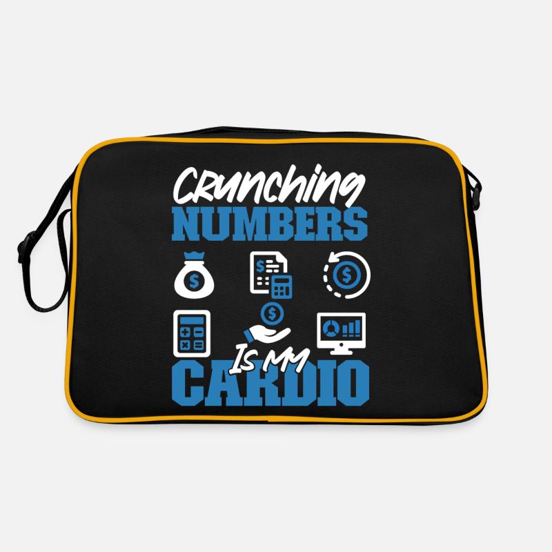 Accountant Bookkeeper Accounting Retro Tasche