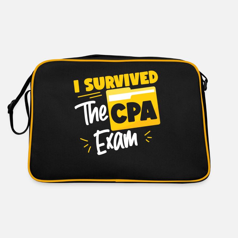 Accountant Bookkeeper Accounting Retro Tasche