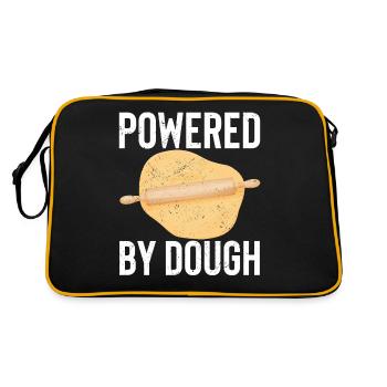 Funny bread baker - Retro Bag - black/gold - Back