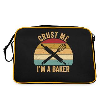 Drôle de boulanger - Sac Retro - noir/or - Dos