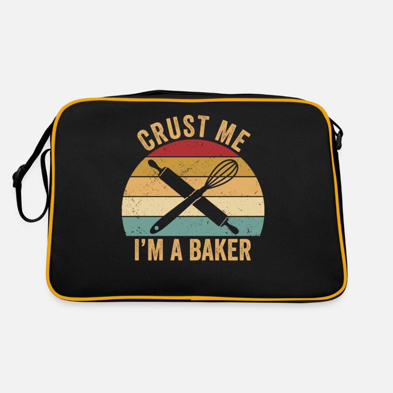 Lustiger Brotbacken-Bäcker Retro Tasche
