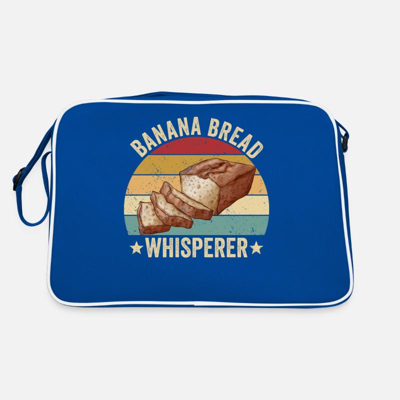 Funny bread baker Retro Bag