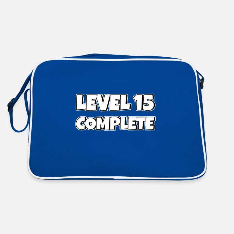 Level 15 Complete Birthday Gift 15 Years Retro Bag