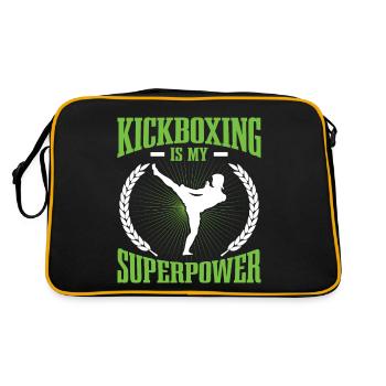 Kickboxer Arts Martiaux Kickboxing Kickboxen - Sac Retro - noir/or - Dos