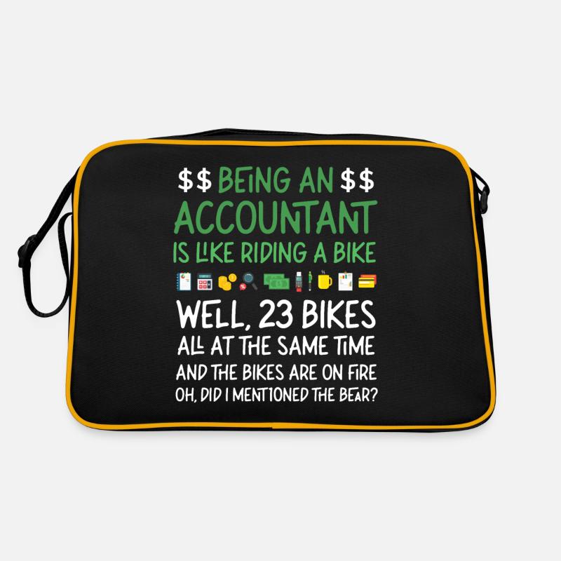 Comptable Comptable Comptable Sac Retro