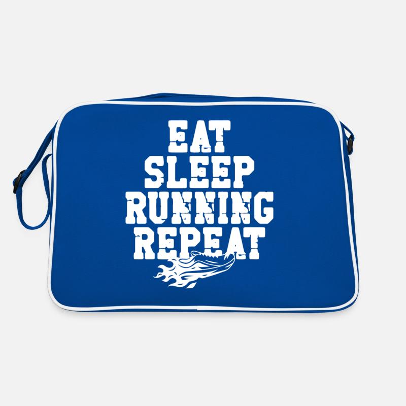 Running Runner Half Marathon Retro Tasche