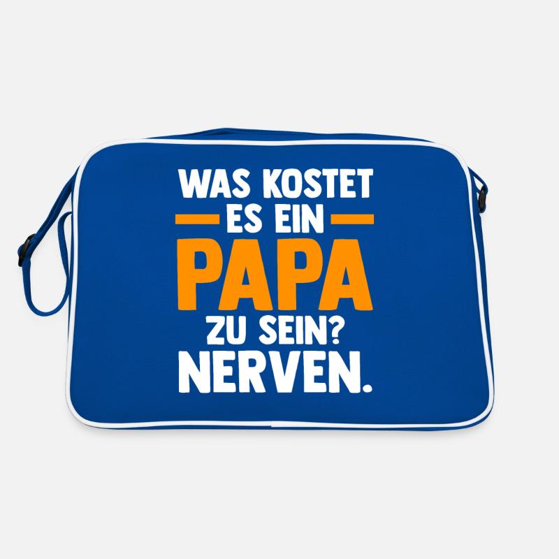 Vater Papi Papa Retro Tasche